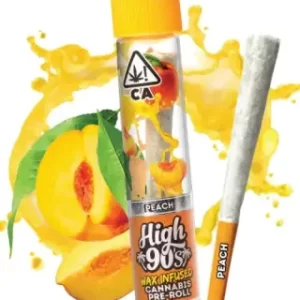 High 90s : Peach 1,200mg Pre-Roll