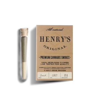 Henry’s Original | Coast 2:1 CBD Pre-rolls