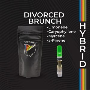 Vape gLeaf (OH) – Warren MED Products Certified Cultivators – Divorced Brunch – .84g Cart