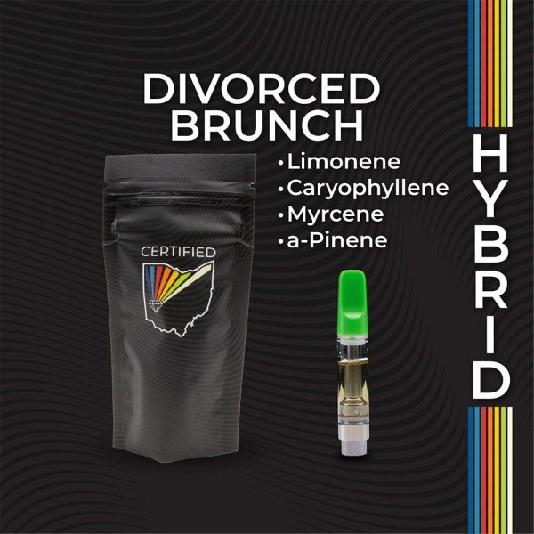 Vape gLeaf (OH) – Warren MED Products Certified Cultivators – Divorced Brunch – .84g Cart