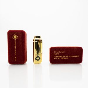 The Ace Ultra Disposable Rechargeable Vape Cart delivers 2 grams (2000mg) of premium Diamond Sauce, providing potent effects, bold flavor, and ultra-smooth vapor. Engineered for maximum performance and convenience, this all-in-one disposable vape offers a powerful and flavorful experience in a….