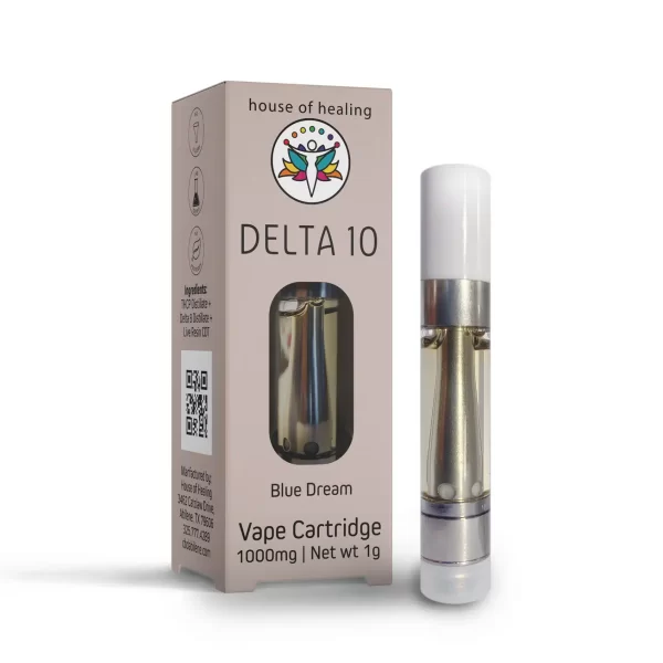 House of Healing | Delta 10 THC Vape Cartridge