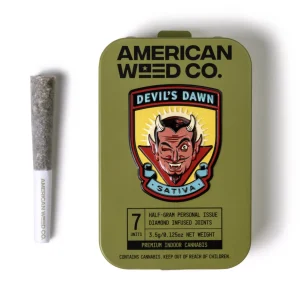 American Weed Co. | Devil’s Dawn High THC | 0.5g Infused PR 7PK