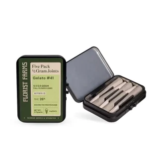 Florist Farms Gelato #41 PreRolls .5g 5pk